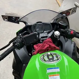 【SCB】現貨 Ninja400 忍400 忍300 忍650 zx6r zx25r 後照鏡定風翼 改裝後照鏡 後視鏡