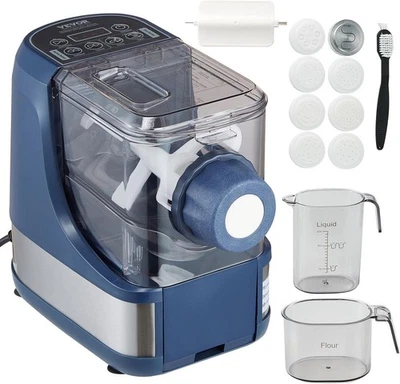 VEVOR Electric Pasta Maker Automatic Noodle Maker Machine with 8 Pasta Shapes