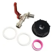 IBC Tote Tank Valve Drain Adapter 1/2 Garden Hose Faucet Water Connector Tool