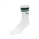 Puma 襪子 Classic Crew Socks 男女款 白 深綠 雙線 經典 長襪 單雙入 BB109220