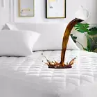 Cal King Mattress Cover Waterproof, Deep Pocket Mattress Pad Protector Fits to 6