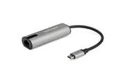 StarTech.com Gigabit Ethernet Adapter for Notebook - 2.5GBase-T, 10Base-T, 1000Base-T, 100Base-TX - Portable - 2.5GbE NBASE-T USB C to Ethernet - to