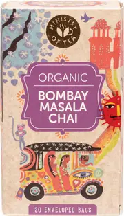 Herbal Tea Bags, 20 Pieces (Bombay Masala Chai)