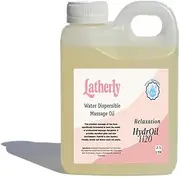 HydrOil H20 - Water Dispersible Relaxation Massage Oil – Professional Grade, Easy Rinse 2.5 LTR
