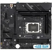 Motherboard Micro-Atx B760M DDR4 4GB RAM 12° 13° Gen I7 I9 Gaming Pcie 4.0 - PC