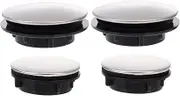 TOVINANNA 3sets Stainless Wash Basin Sink Hole Plugs Sink Accessories Sink Hole Cover Kitchen Bathroom Sink Accessory 4pcs*3