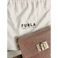 在飛比找蝦皮購物優惠-Furla 晚宴包 全新 三種背法 原價：10000