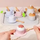 Toddlers Tea Set Teapot Cups Dishes Afternoon Tea Playset for Children Girls