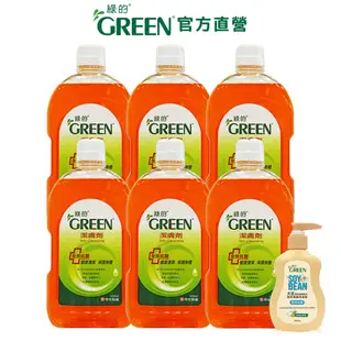 綠的GREEN 潔膚劑 1000mlX6 (箱購)