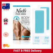 Nad's For Men Ready to Use Body Wax Strips Wax Strips Men Mens Hair Removal