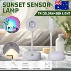 LED Night Light USB Rechargeable Wall Mount Body Induction Lamp Motion Sensor AU