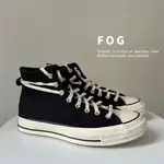 [二手] FEAR OF GOD X CONVERSE CHUCK 70 HIGH 聯名版 高幫 帆布鞋 黑白US10