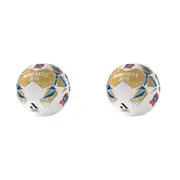2PK A-League Newcastle Jets A-League Soft Foam PVC Soccer Ball Size 1 Mustard