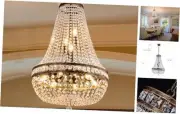 Crystal Chandelier Light, 8 Lights French Empire Chandeliers Lighting Ceiling