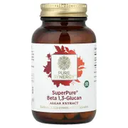 Pure Synergy, SuperPure Beta 1,3 Glucan, Algae Extract, 60 Capsules (500 mg per Capsule)