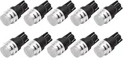 Ruiandsion 10pcs T10 168 194 175 161 COB Ice Blue Led Indicator Dash Light Bulb DC12V