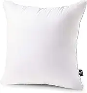 Phantoscope 18x18 Pillow Insert - Throw Pillow Insert with 100% Cotton Cover - 18 Inch Square Form Microfiber Pillow Sham Stuffer - Couch Cushion Pillow, 1 Count (Pack of 1)