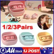 Silicone Ear Plugs Sleeping Earplugs Snoring Noise Cancelling Soft Reusable