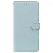MCC Folio Case iPhone 14 Pro Leather Cover Photo Apple 14Pro [Light Blue]