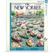 1500pc New York Puzzle Company Kids Jigsaw Puzzle 60x83cm Gridlock Lake 13+