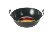 Enamelled Steel Deep Paella Pan - 40cm