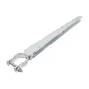 Extension Barb Wire Arm for Chain Link Fence Fits 1 5/8 Top Rail
