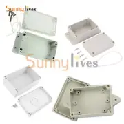 Waterproof Plastic Electronics Project Box Enclosure Instrument Case DIY Screws