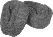 2 Pack Coarse Steel Wool Pads for Wood Cleaning Polishing Buffing Reusable Wire Mesh for DIY