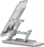 HOLIDYOYO 1Pc Foldable Adhesive Cell Phone Stand Holder Portable Smartphone Stand for Desk Strong Adhesive Design Space Saving Phone Accessory for Use