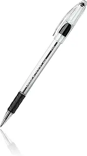 Pentel R.S.V.P. Ballpoint Pen, Fine Line, Black Ink, 2 Pack (BK90BP2A)