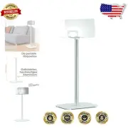 Elegant White Speaker Stand for Sonos & Denon HEOS - Easy Installation Included