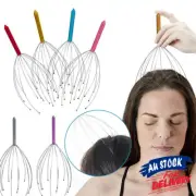 Head Massager Equipment Massage Octopus Tool Stress Scalp Relax Neck Release Tip