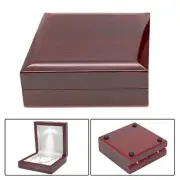 Wooden Jewelry Box with LED Light Elegant Design Durable Soft Inside for Wedding
