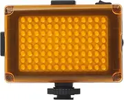 On-Camera Video Light Bi-Color 3200K/5600K 0-100% Stepl Dimmable 1800LM Ra97+ 104 Lamp Beads Cold Shoe Expansion Multicolor One Size