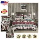 Lightweight 2-Piece Bedspread Set - Cowboys Aztec Design, Twin Size Comforter