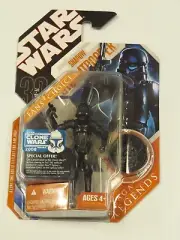 STAR WARS SHADOW STORMTROOPER 30TH SAGA LEGENDS ACTION FIGURE W/ COIN SEALED