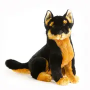 Bocchetta Plush Toys Zorro Black and Tan Australian Dingo