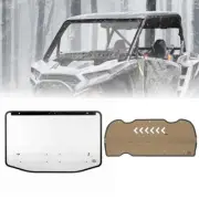 Front + Rear Windshield Vented Window Tinted for Polaris RZR XP 1000/4 2024-2025