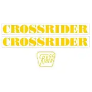 Crossrider - Monoshock - decal set - Old school bmx