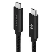 Alogic 3m Prime USB 2.0 Type-C Charge & Sync Cable - (M/M) - Black