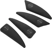 Zerodeko 4pcs Anti-Collision Door Protector: PVC Anti-Scratch Trim - Car Door Edge Protection & Paint Preservation - Universal Seasons