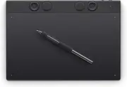 Wacom Intuos Pro Medium, Drawing Tablet, Pro Pen 3, 29.1 x 20.6 cm Active Area, Magnesium Build