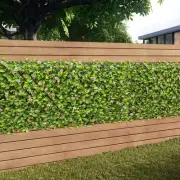 E&K Artificial Expandable Ivy Fence Privacy Screen Windscreen Panels Hedge