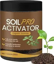 Soil Pro Activator Plant Growth Enhancer, Balanced Nutrient Support for Soil-Based and Hydroponic Gardening, Suitable for Organic Matter, Synthetic Grow Media, Indoor Outdoor Gardens