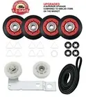 Whirlpool Dryer Repair Kit & Idler Pulley for LEQ8611PW2 LEQ8621PG0 LEQ8621PG1
