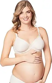 [Cake Maternity] Nursing Bra with Underwire | Waffles Women’s T-Shirt Maternity Bra for Pregnancy