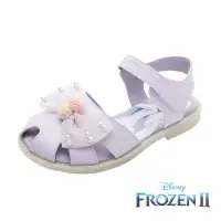 在飛比找momo購物網優惠-【Disney 迪士尼】正版童鞋 冰雪奇緣 超纖皮革童休閒涼