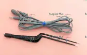 Non Stick American Bipolar Forceps Bayonet With Reusable with Cord 23cm