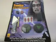 Zombie Makeup and Accessories Kit Halloween Costume Water Washable Blood Skin