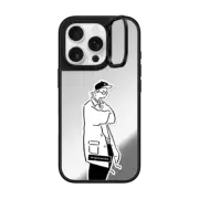 iPhone 16 Pro Mirror Ring Stand Case MagSafe Compatible CHILLED